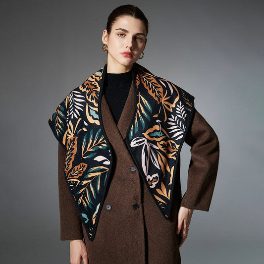 Kaelis Paisley Jacquard Shawl