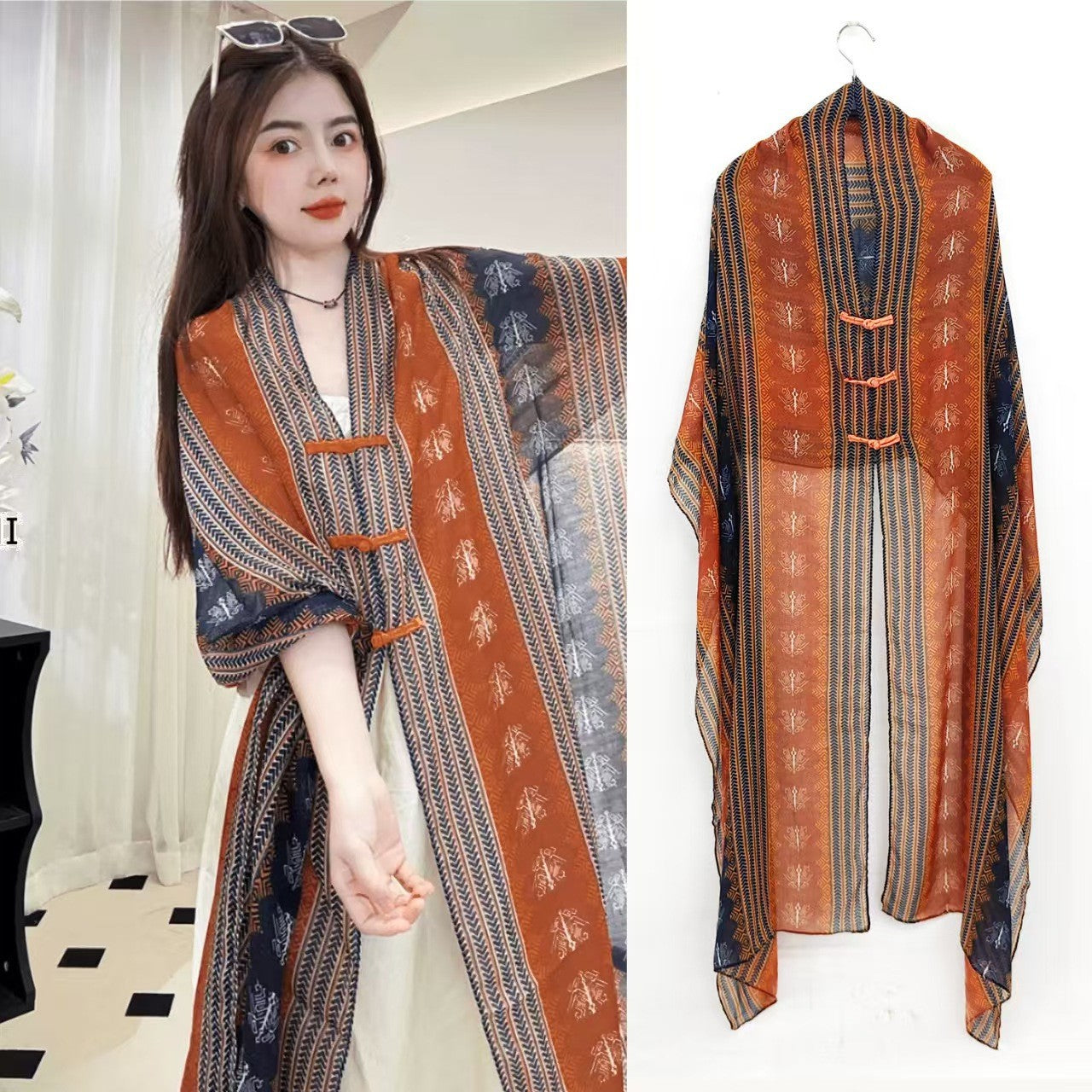 Nayora Ethnic Woven Shawl