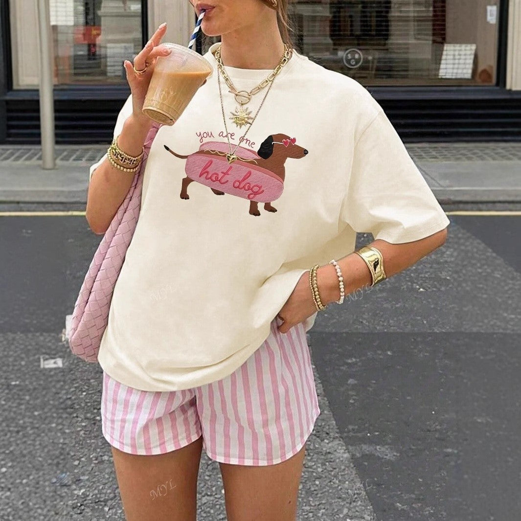 Pavie Pup Print Tee
