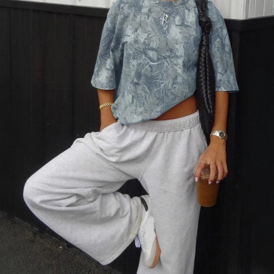 Solani Printed Leaf Blouse