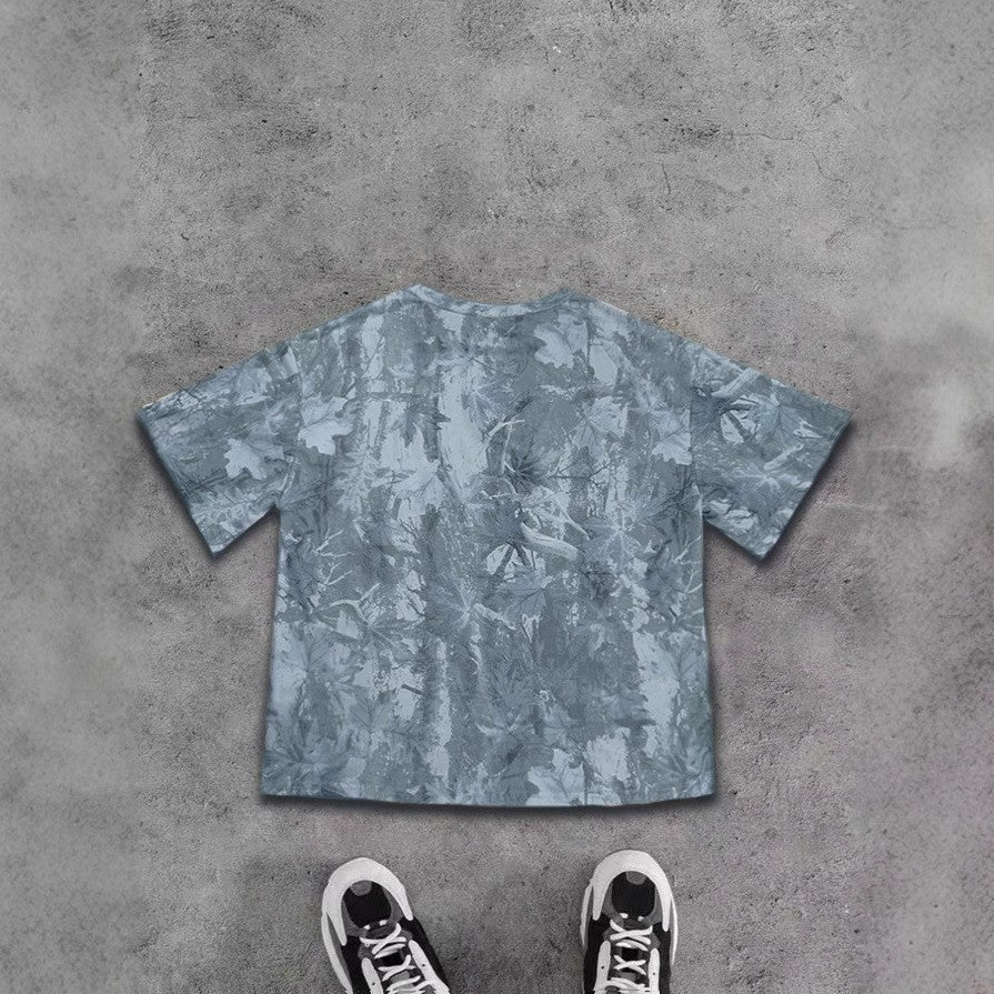 Solani Printed Leaf Blouse