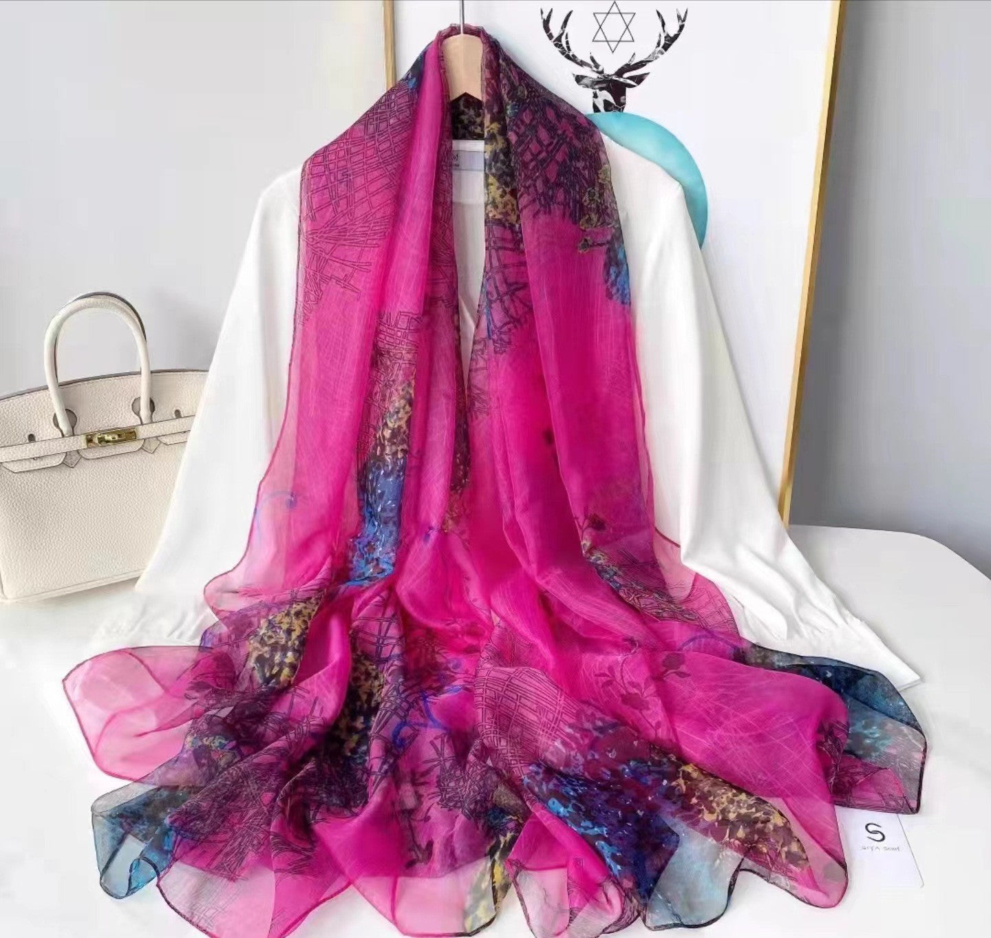 Solaya Oversized Beach Scarf
