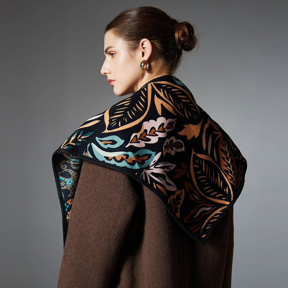 Kaelis Paisley Jacquard Shawl