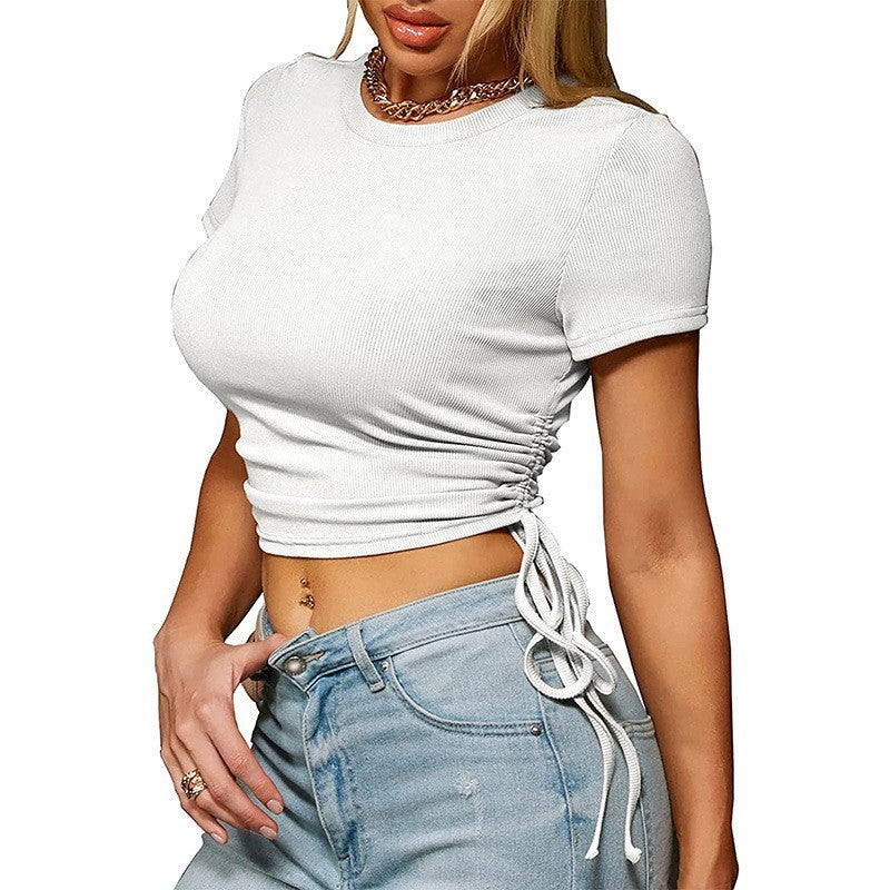 Liora Fold Detail Crop Top