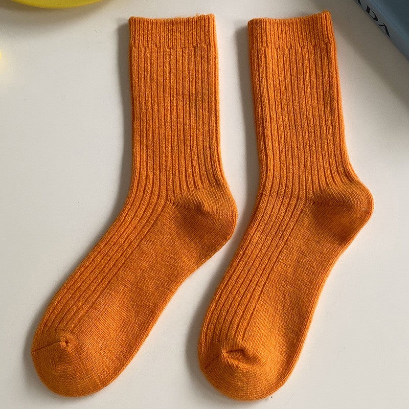 Minari Woolen Colorblock Socks