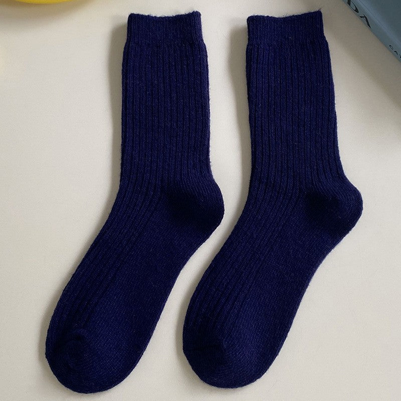 Minari Woolen Colorblock Socks