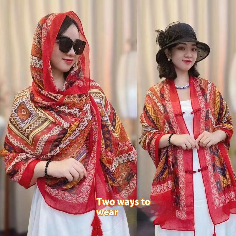 Nayora Ethnic Woven Shawl