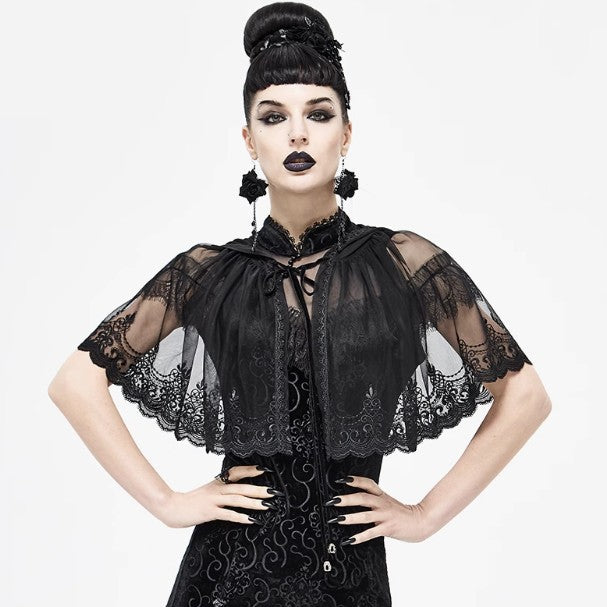 Nyra Gothic Hooded Cloak
