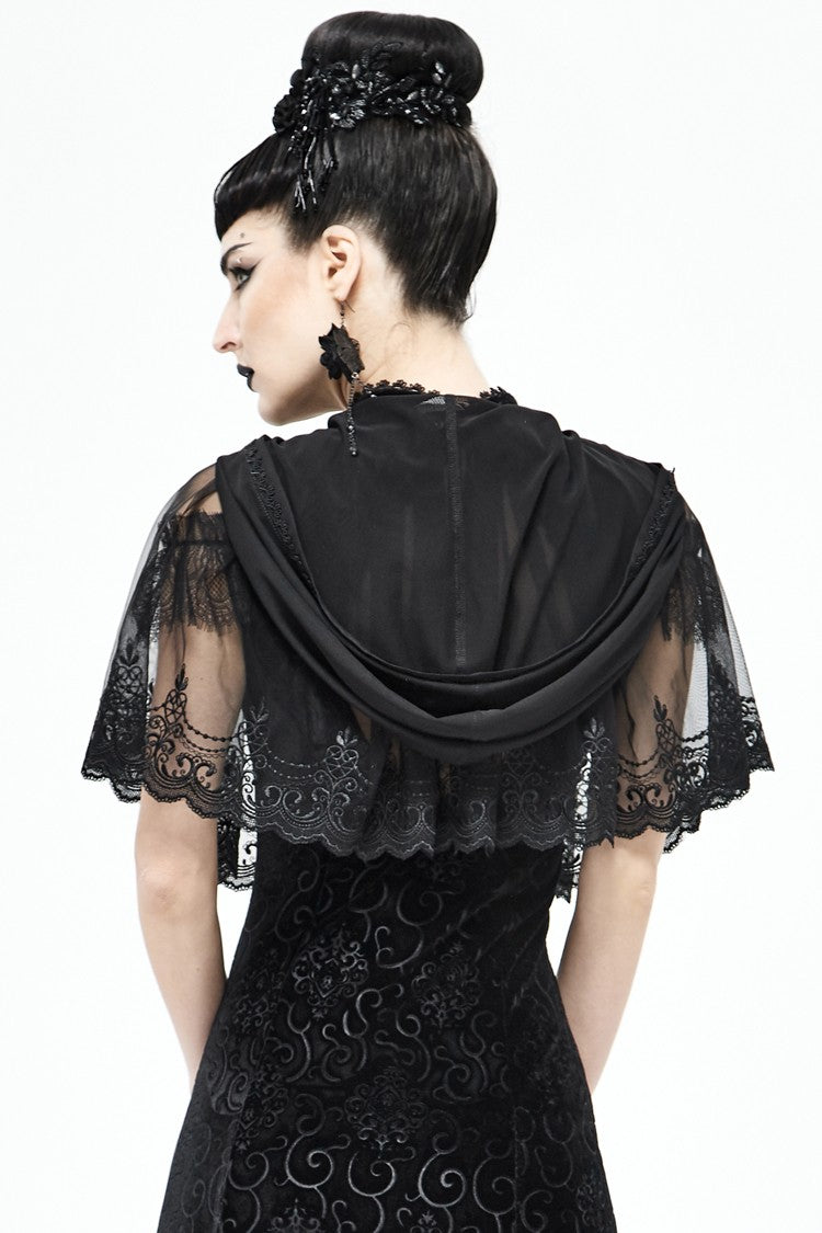 Nyra Gothic Hooded Cloak