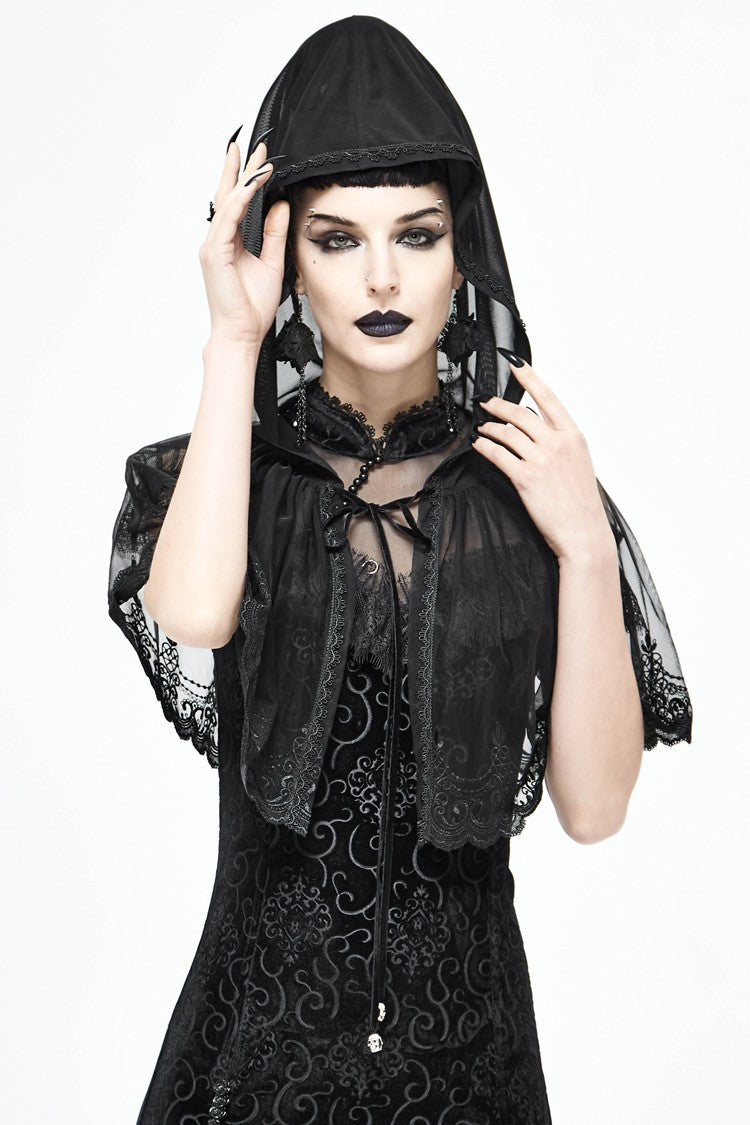 Nyra Gothic Hooded Cloak