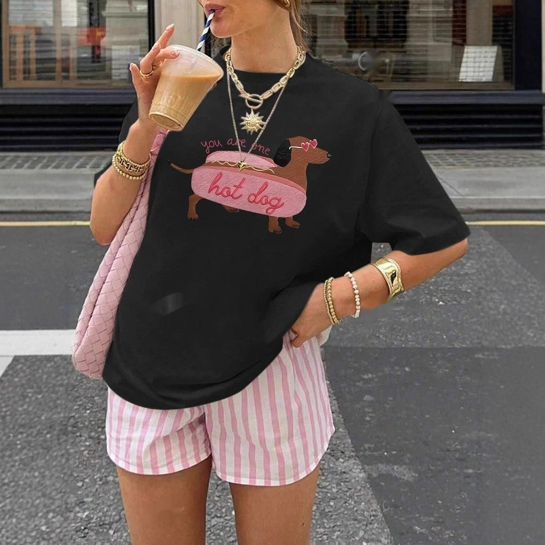 Pavie Pup Print Tee