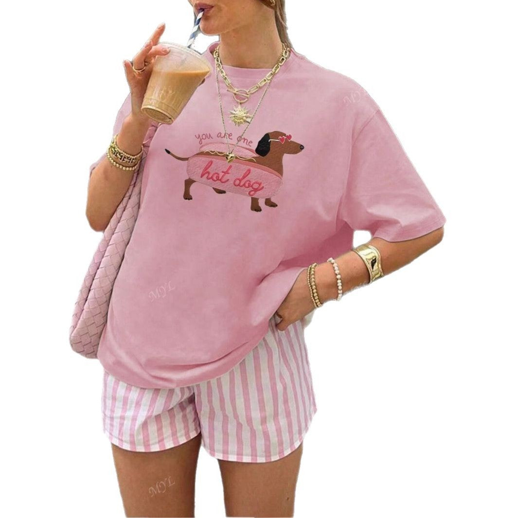 Pavie Pup Print Tee