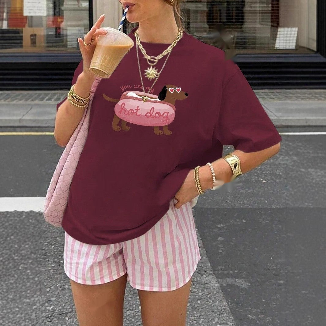 Pavie Pup Print Tee