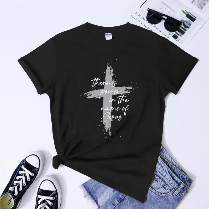 Rhema Contrast Cotton Tee