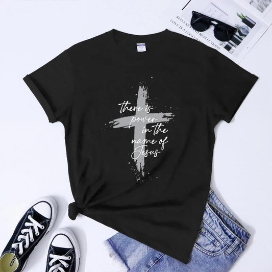 Rhema Contrast Cotton Tee