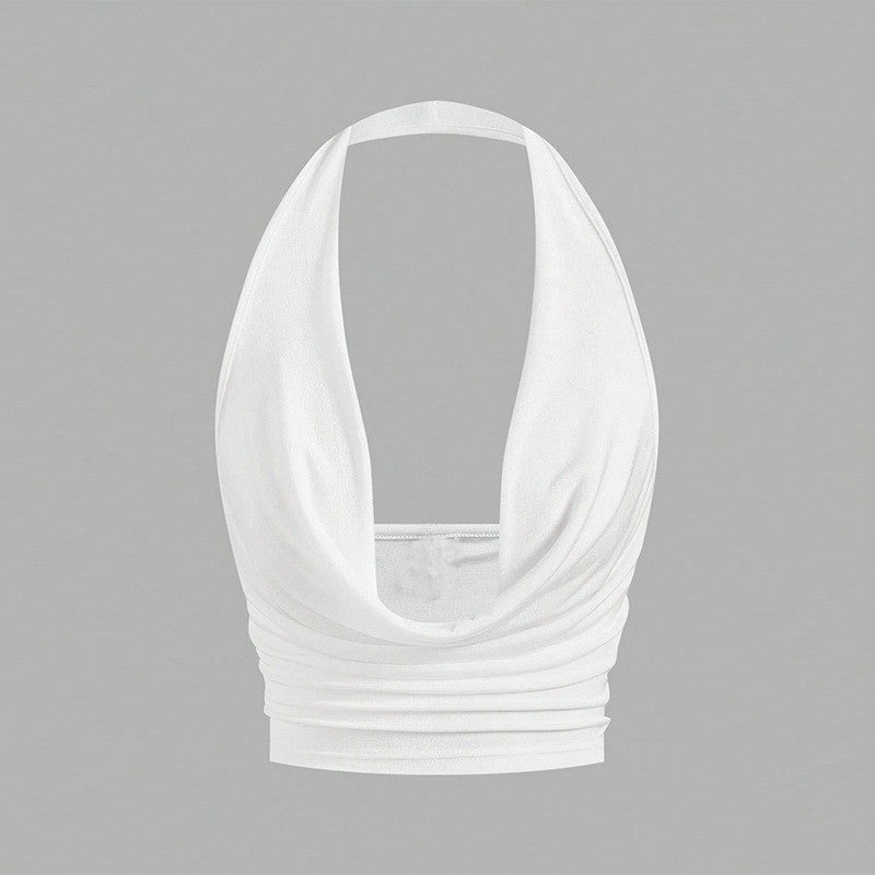 Seline Backless Pleat Vest