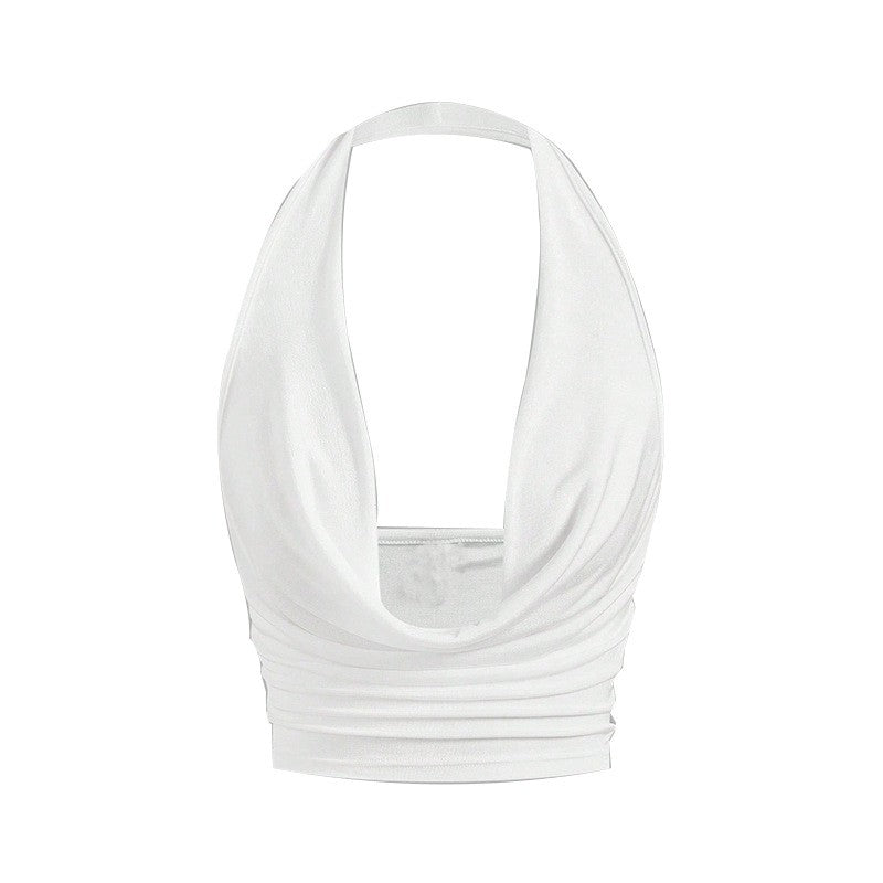 Seline Backless Pleat Vest