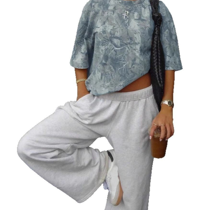 Solani Printed Leaf Blouse