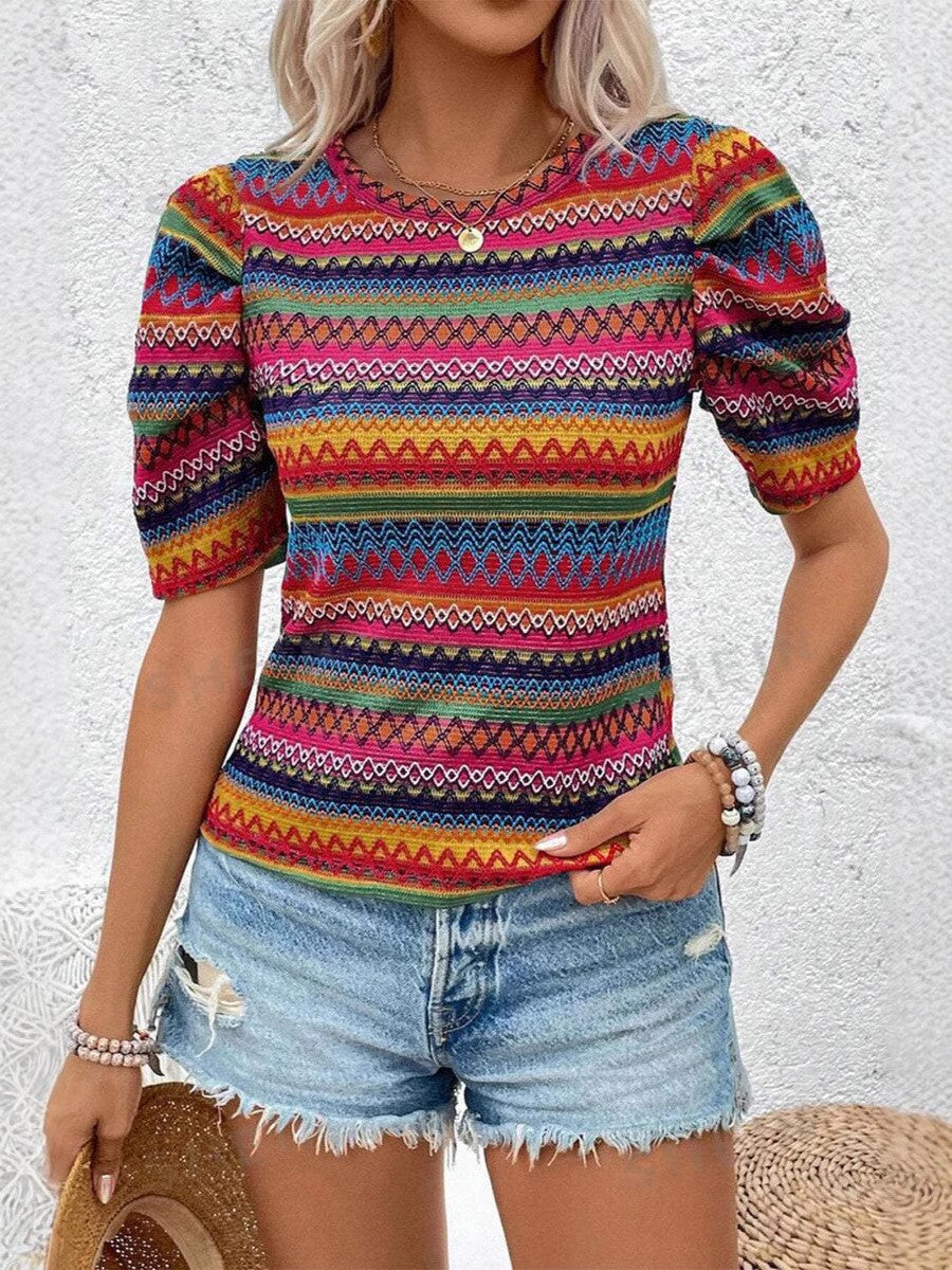 Solara Boho Knit Top