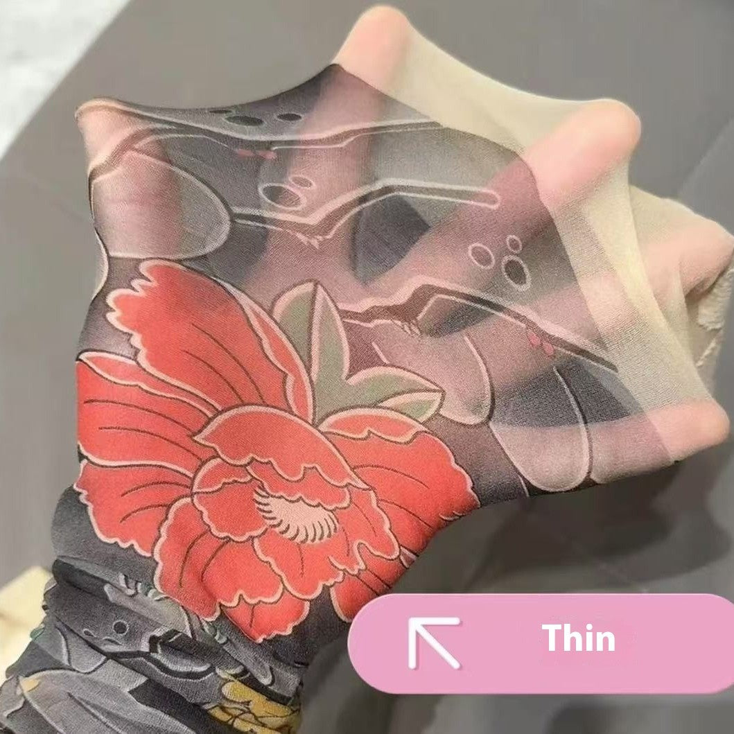 Tiriah Peony Illusion Tights